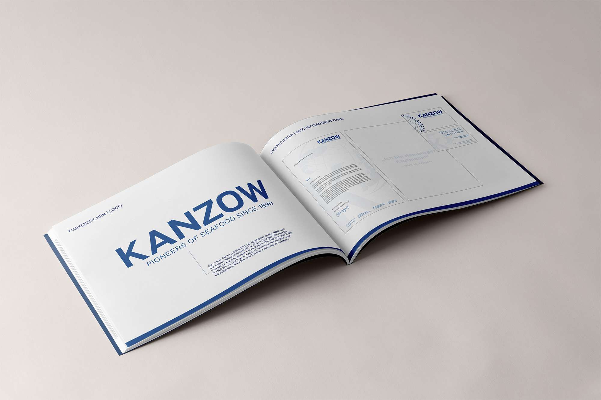 Professionelles Corporate Design & Corporate Identity für KANZOW.