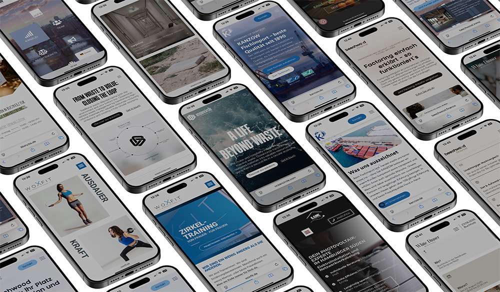 Professionelles responsives Webdesign für dein Unternehmen: Modernes und benutzerfreundliches Interface für optimale User Experience